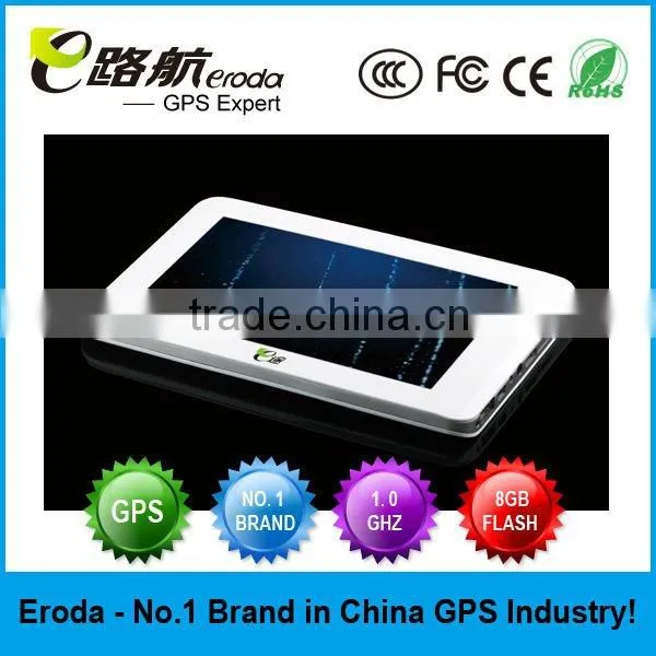 7 Inch Tablet PC Built-in Gps Navigation Android 4.0 NAND Flash 8GB