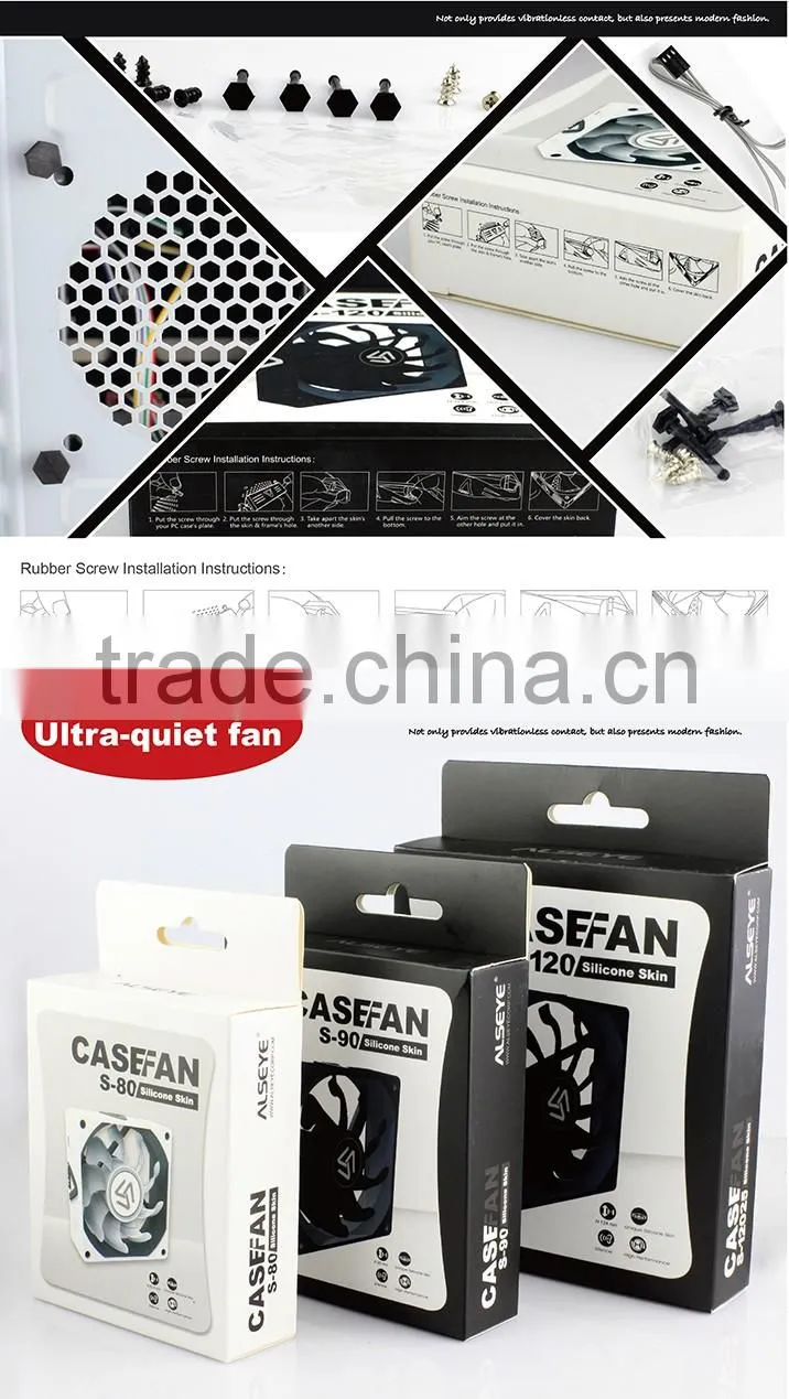 Alseye CA0203 manufacturer 12v 92mm cpu liquid fan for cooler