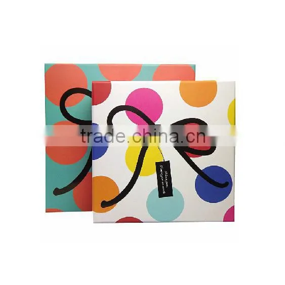 Colorful Circus With Bow Gift Box