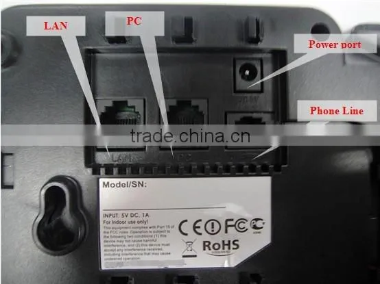 IP542N 4 line Wifi sip ip phones / voip office phone system