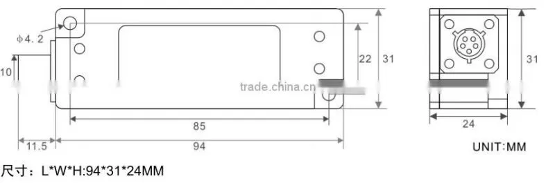High Accuracy Triaxial Electronic Compass Sensor With Various Output Way