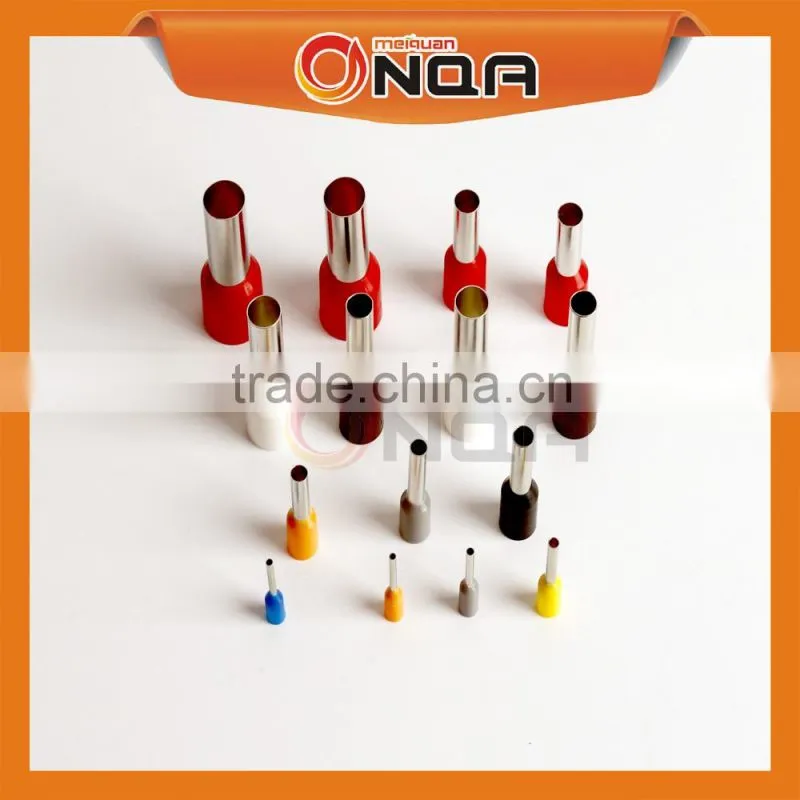E70-20 E Types Heat Shrink Tube Terminal,Cold Pressed Cord End Terminal