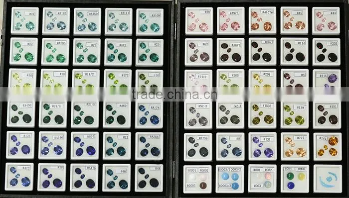 Heat Resistant Gemstones #204 Round Cut Color Change Nano