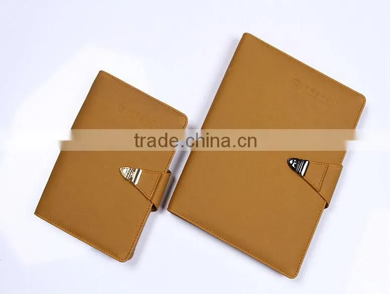 Attractive and inexpensive writing brown leather cover a5 daily notebooks for advertisement