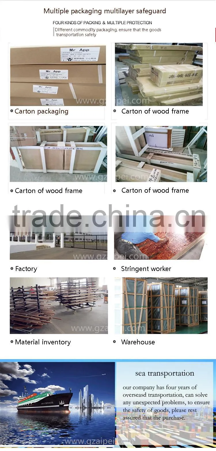 china Guangzhou energy saving UPVC doors and windows fitting