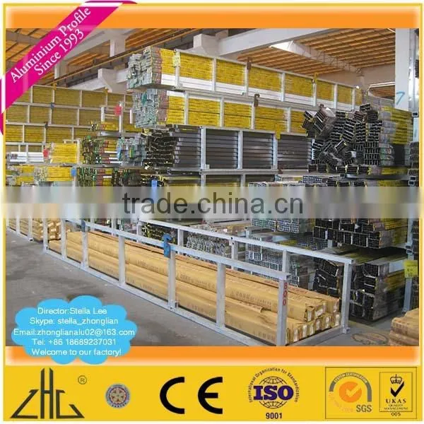 Wow!! anodized aluminium frame OEM/timber grain aluminium profile to make door and window/paper transfer wood grain alu profiles