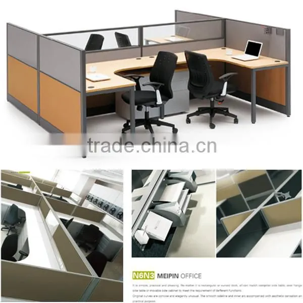 High quality executive glass partition wall