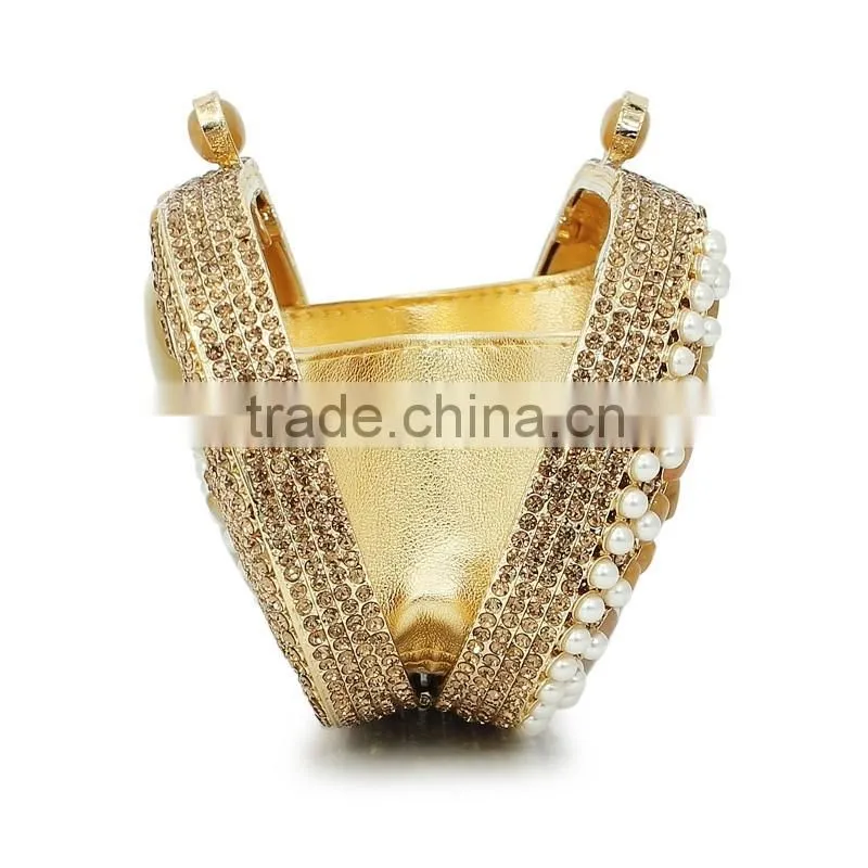 new agate gold crystal clutches party stone evening clutch hard shell evening clutch (88186A-G)