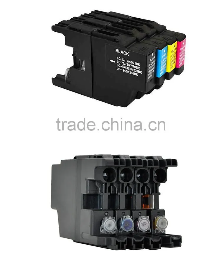 For MFC-J6510DW/J6710DW/J6910DW compatible brother lc75 ink cartridge