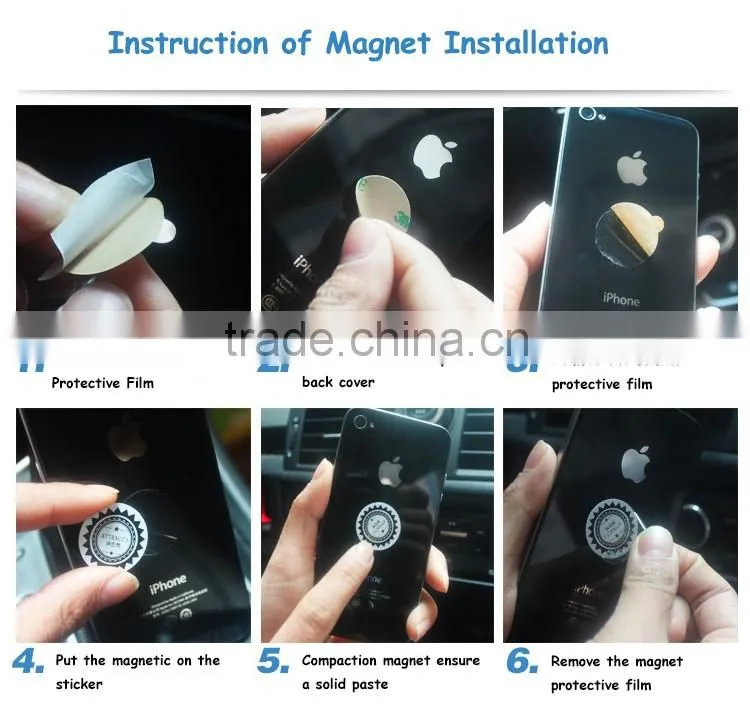 China Best Seller for Smart Mobile Phone Car Holder, Car Magnet Holder for iPhone