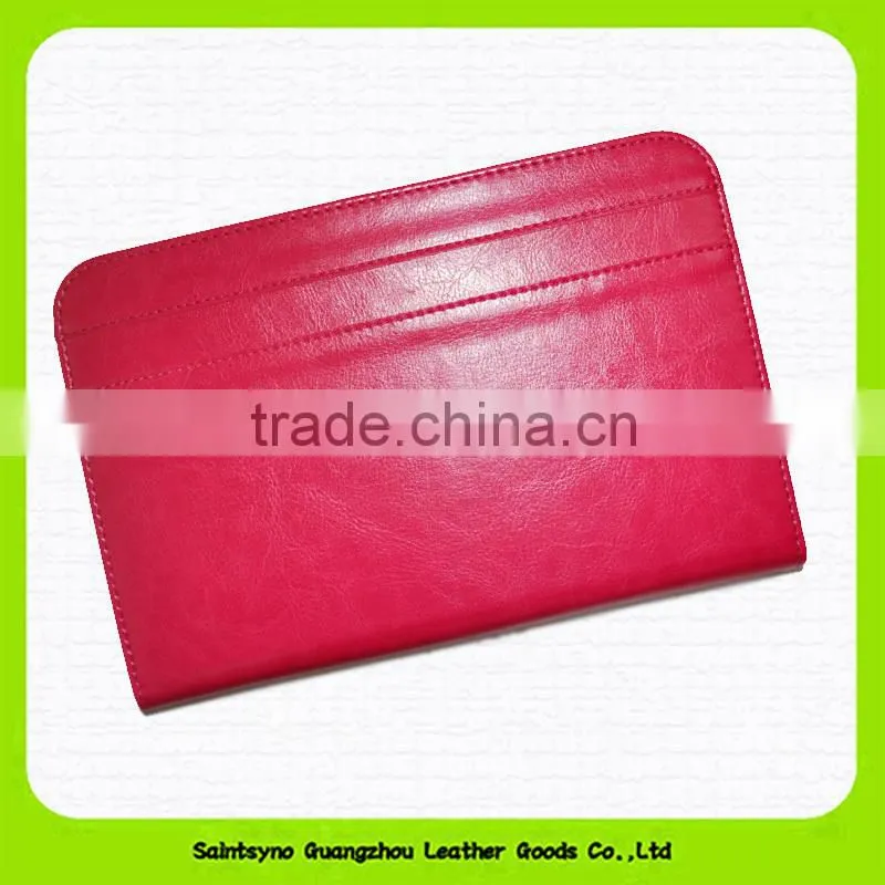 15047 Magnetic leather case for iPad mini smart cover sleep on/off for iPad mini
