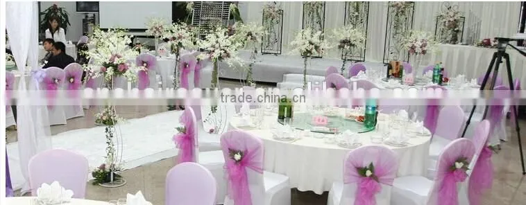 organza wedding chair cover chair hood