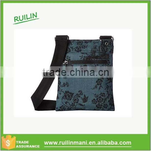 Adjustable crossbody leaked memorandum laptop messenger satchel midnight blue Small cotton canvas bag for easy carrying on days