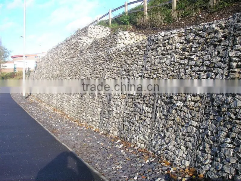 Chicken wire mesh/gabion basket Gal. Hexagonal wire mesh -(Factory)