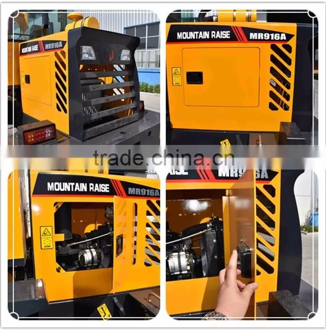Mini construction equipment 916 wheel loader made in China