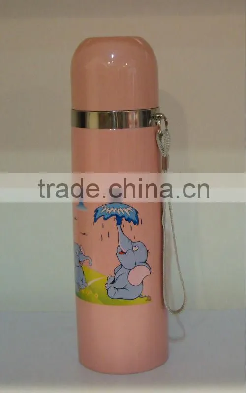 500ml steel vacuum flask keep hot and cool
