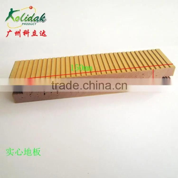 150*25 composite floor Wood plastic composite profile