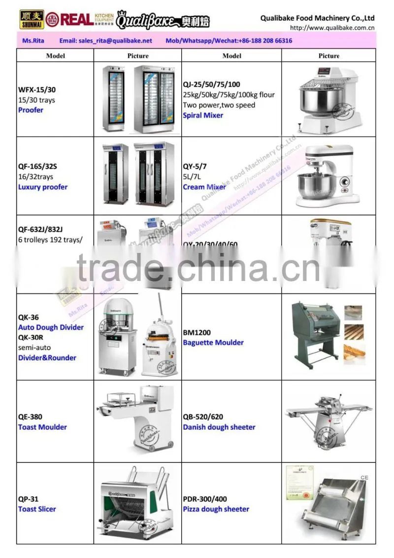 bread baking equipment food machinery bread moulder