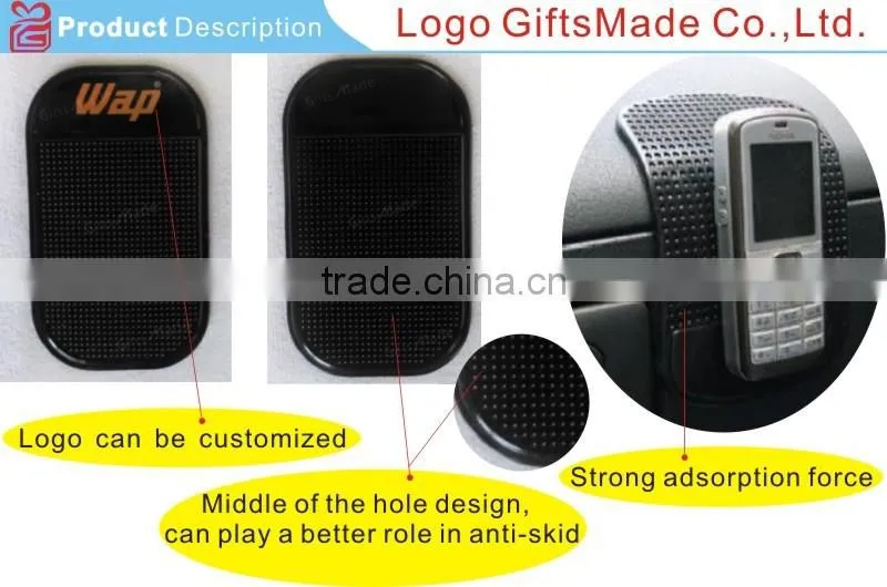 car dashboard anti-slip mat/car dashboard anti slip pad/car dashboard slip mat