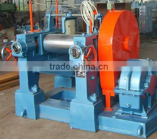 Laboratory Equipment High Quality Open Type Rubber Mixing Mill/Two Roller Rubber Sheet Making Machine Mill