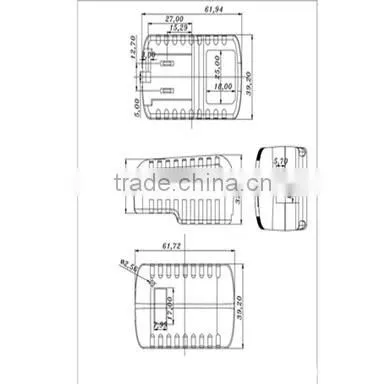 power adaptor safety mark