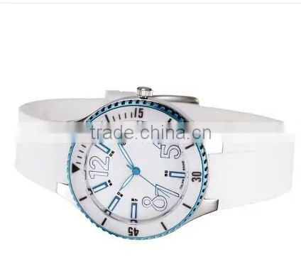High quality top grade New Design Rhinestone Silicone Ladies Watch Women Watch