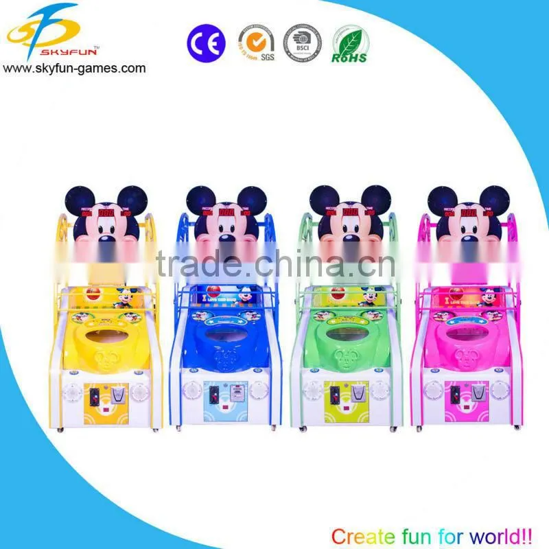 New kids basketball arcade game machine/coin operated machine for sale