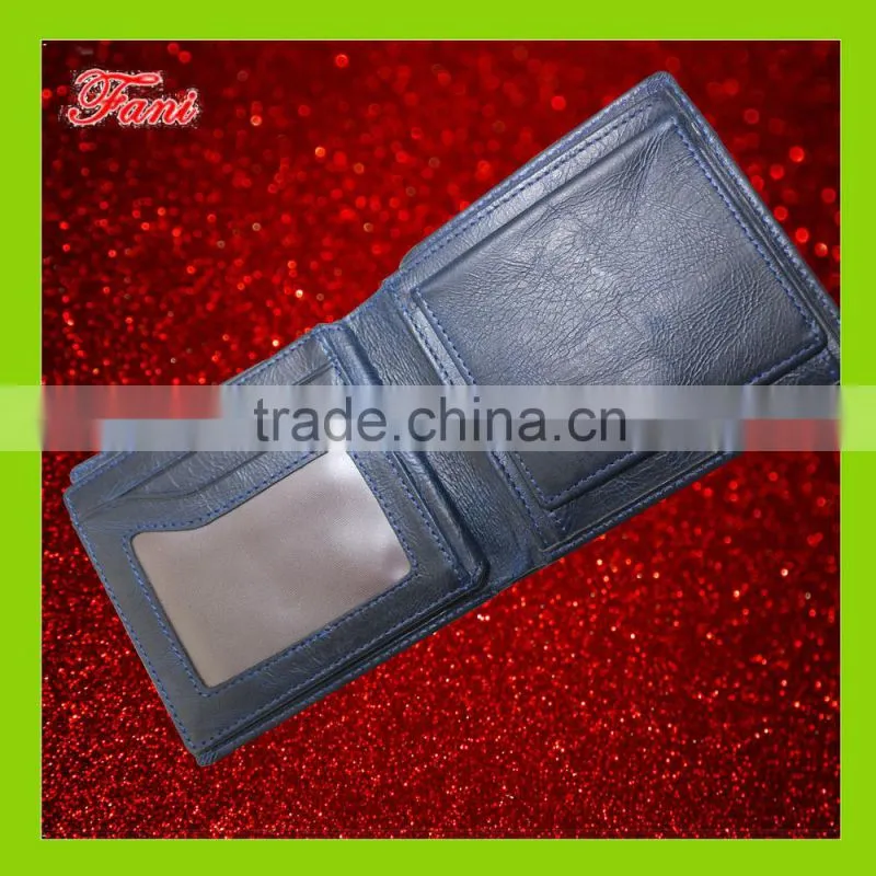 2015 fashion european leather wallet for men