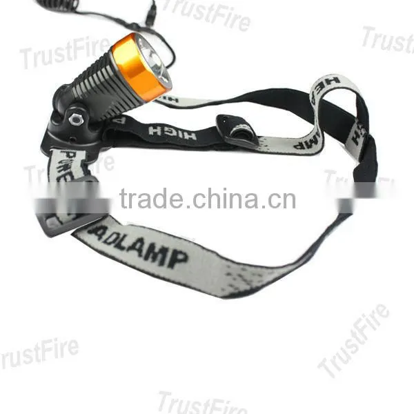 2013 Trustfire Portable 3868 -H6 XMLT6 400lm rechargeable headlight from China original factory