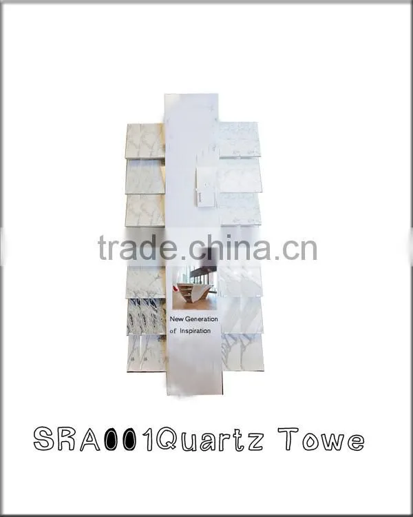 SRA001 Quartz stone sample display racks