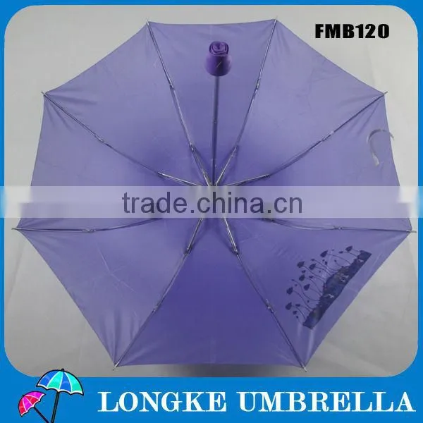 new fancy rain 3 fold umbrella with bottle for promotion sale/bottle