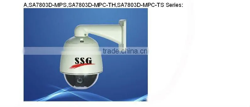 HD Speed Dome IP Camera SA7803D-MP network security camera