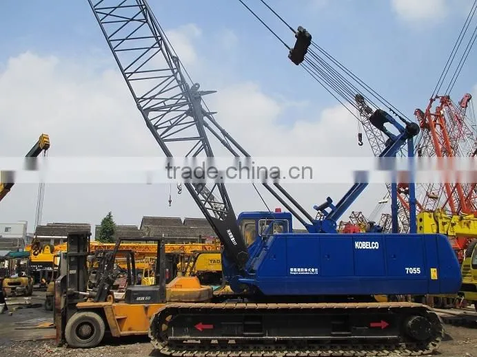 Kobelco crawler crane 50 ton for sale, Kobelco crawler crane