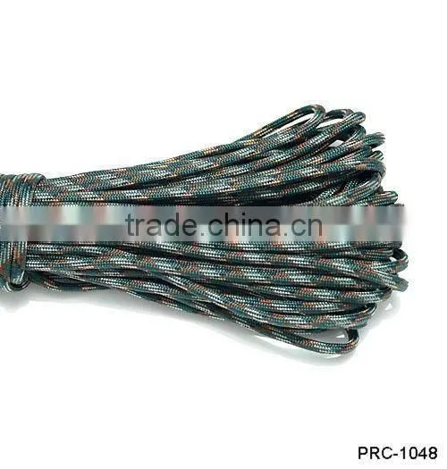 New Lake Blue Camo Survival cord 100FT (31M) 50 colors Camping cord PRC-1049