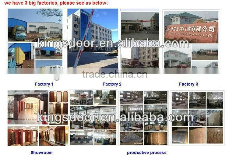 2012 new internal pvc door mdf