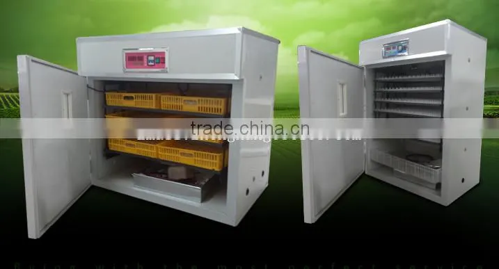 Hot selling new material automatic egg incubator 528 eggs in Saudi Arabic