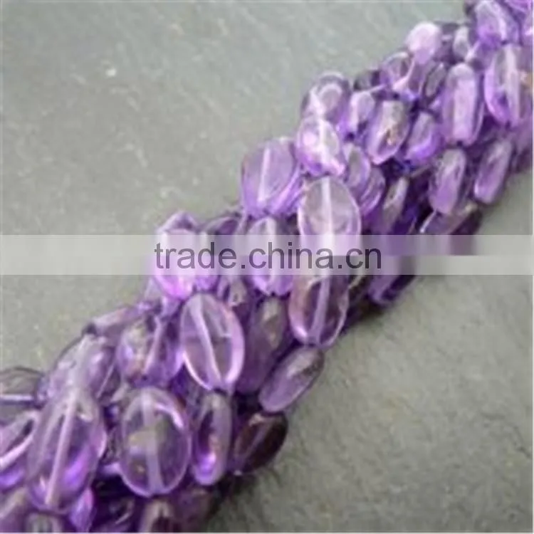 Amethyst Oval Plain