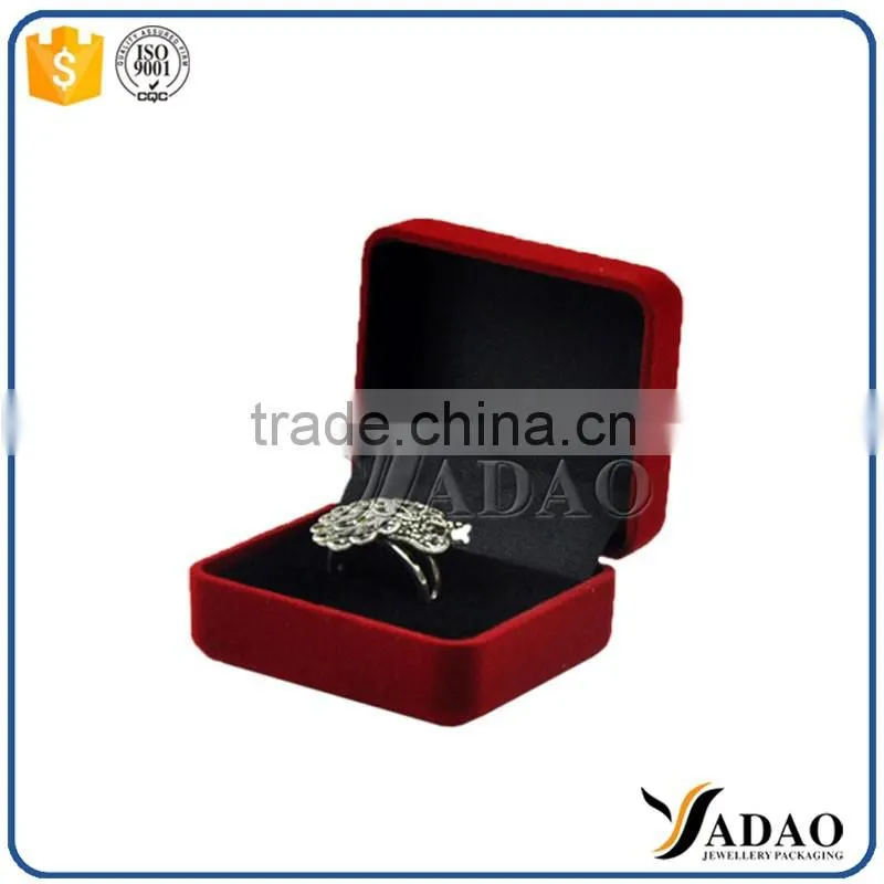 Most design flocking presentation jewelry boxes
