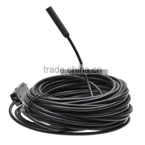 10M 7mm Lens 6 LED Waterproof Snake camera Scope mini usb nasal endoscope