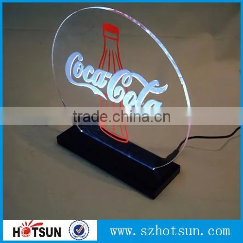 Wall mounted or counter top a4 acrylic picture frame led light box