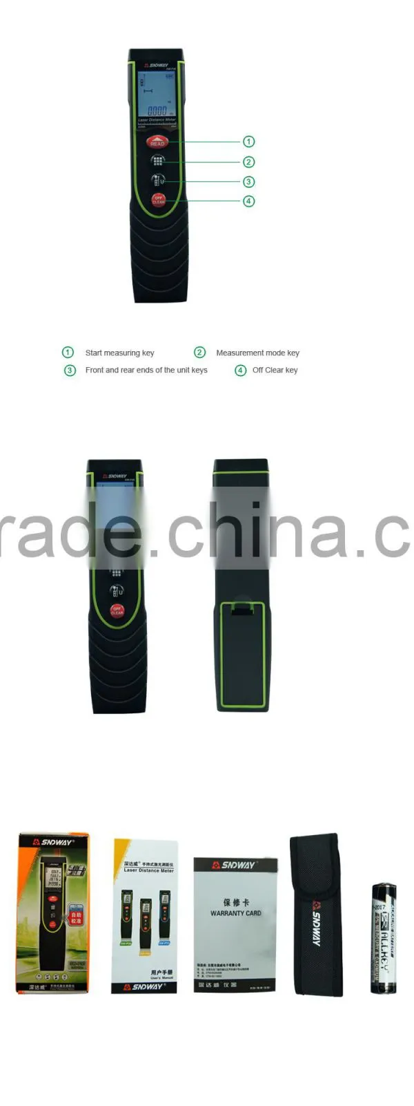 Mini Digital Laser Rangefinder 35m 50m 70m Laser Distance Meter