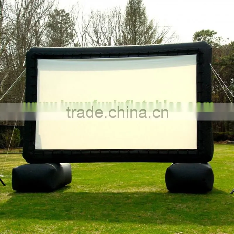 EN14960,CE top quality Movie Screen/ Inflatable Projection Screens