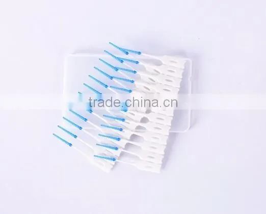 Favorable price interdental silicon dental brush interdental 24pcs
