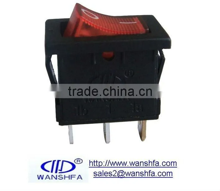 T85 illuminated rocker switches KCD1