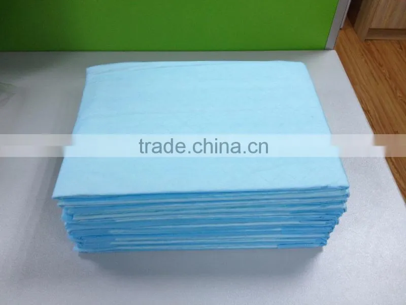 Colored backsheet waterproof under pad hospital use