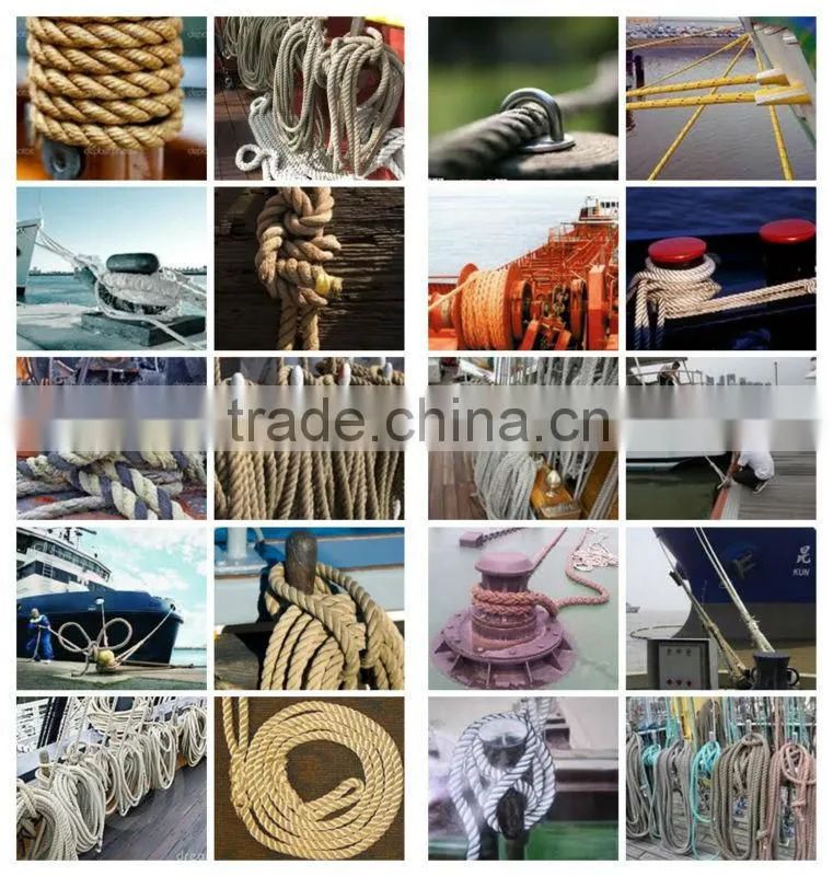 ABS Approvaled 2 inch nylon rope