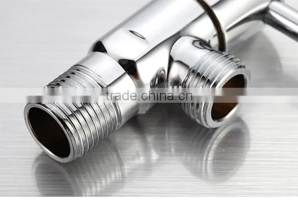 china faucet angle valve corner, zinc or brass handle angle valve