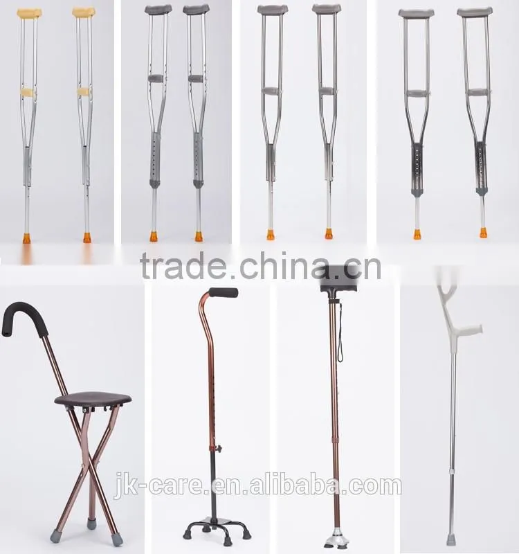 old people walking tools aluminum folding cane seat / elderly walking stick as seen on tv