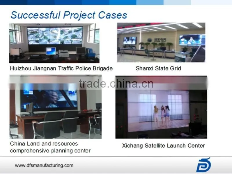 Hot selling LCD high definition DID video wall