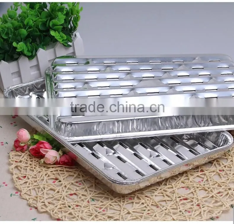 2016 New Style aluminum foil barbecue grill pan/ BBQ grill pan